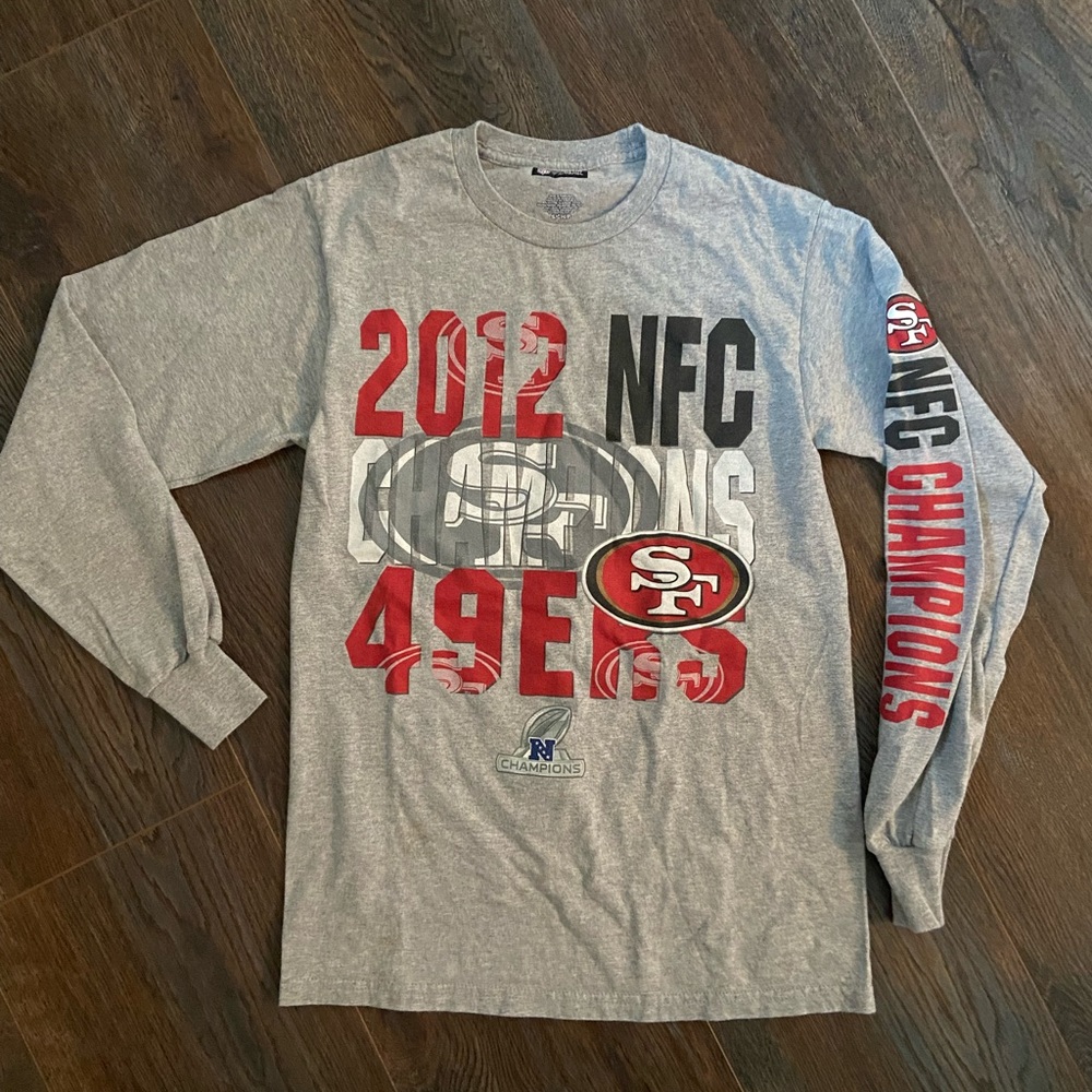 San Francisco 49er 2012 long sleeve tshirt